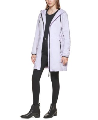 macys calvin klein raincoat