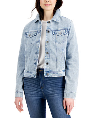 Style & Co Petite Classic Denim Jacket, Created for Macy's - Macy's