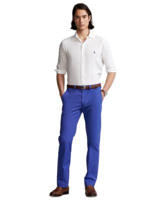 polo stretch straight fit pants