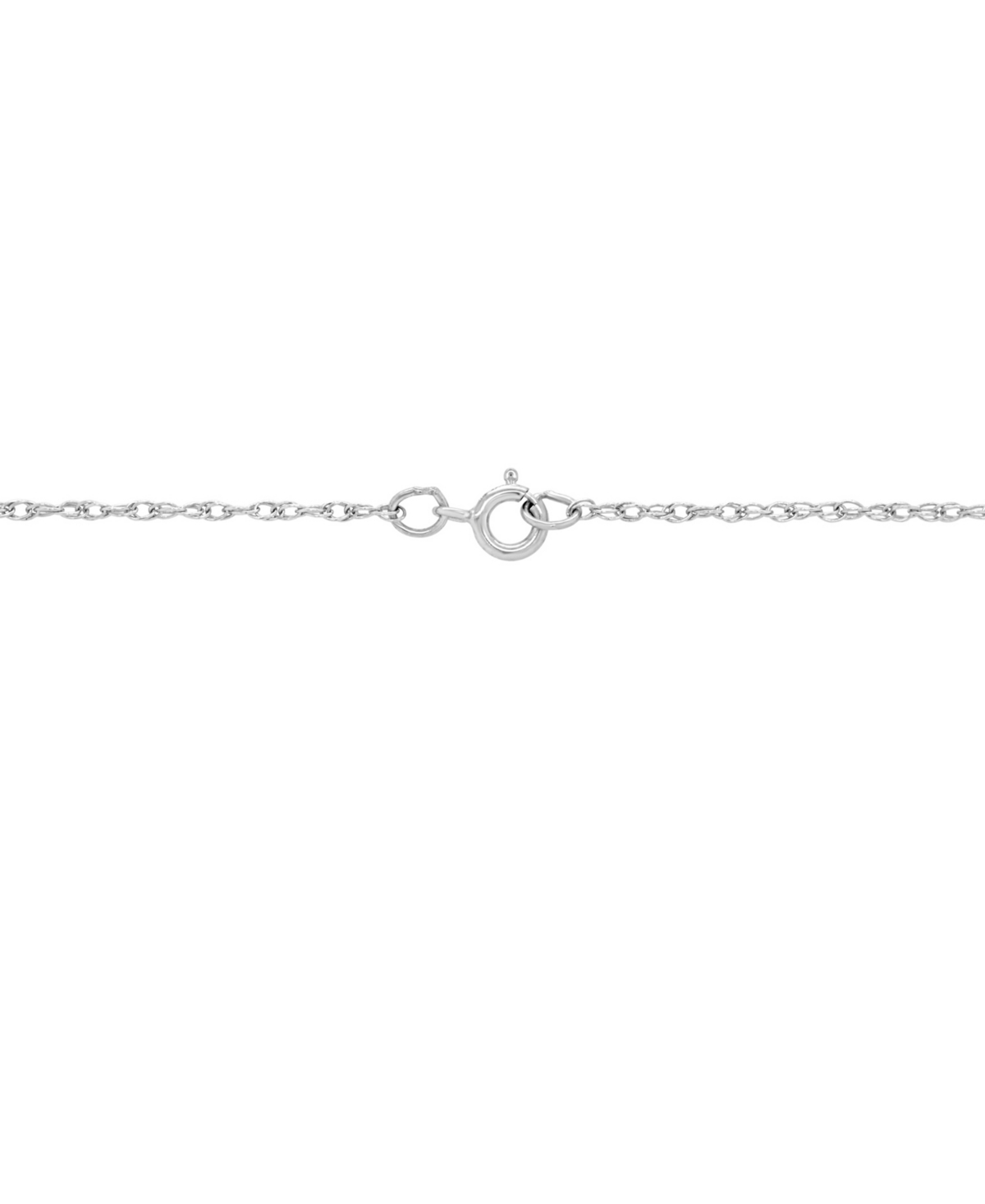 Shop Macy's Rhodolite Garnet Bead Frame 18" Pendant Necklace (1-1/3 Ct. T.w.) In 10k Gold (also In Citrine, Amet In Aqua,white Gold