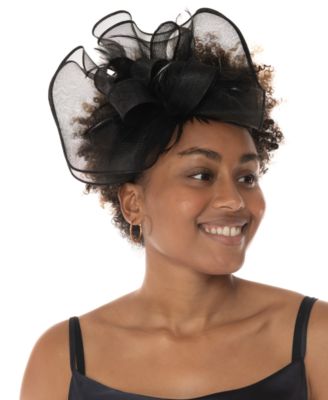 Bellissima Millinery Collection - Feather & Net Fascinator