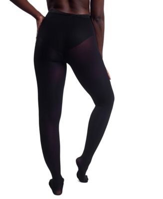 Nude Barre Footed Opaque Tights - Macy's