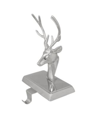 8" Shiny Deer Head Christmas Stocking Holder