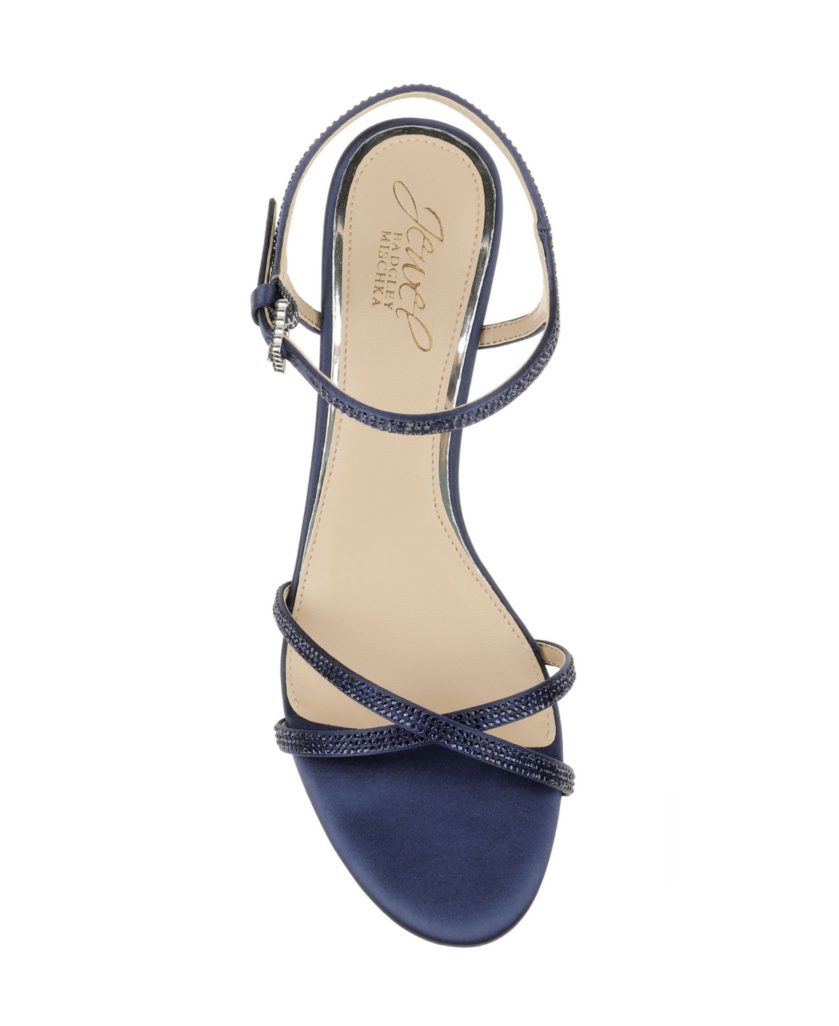 Jewel Badgley Mischka Women's Omari Ii Evening Sandals -Satin