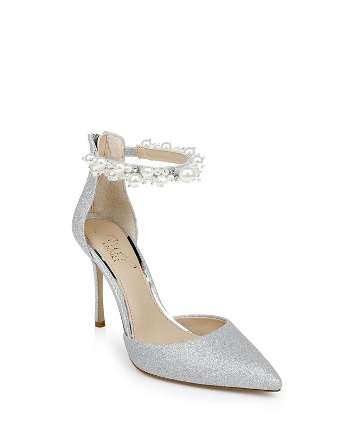 Jewel Badgley Mischka Women s Layne Pointy Toe Evening Pumps Macy s