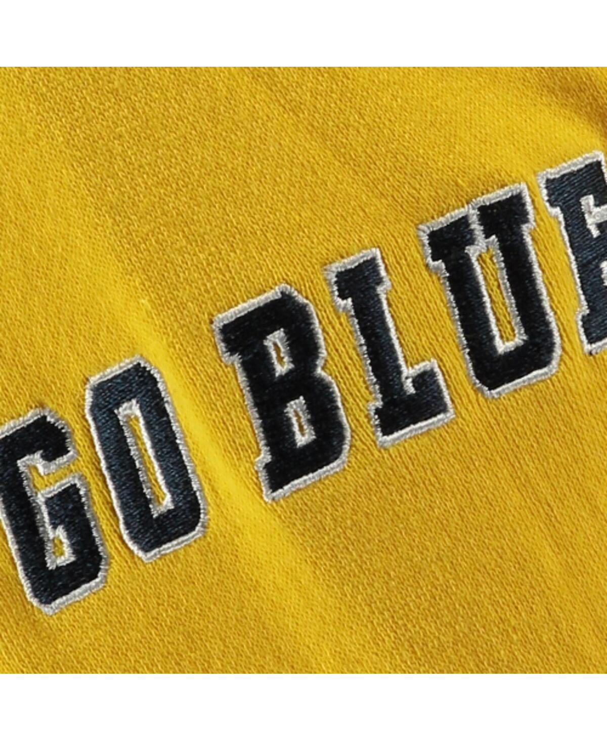 Big BoysMichigan Wolverines Big Logo Pullover Hoodie - Yellow