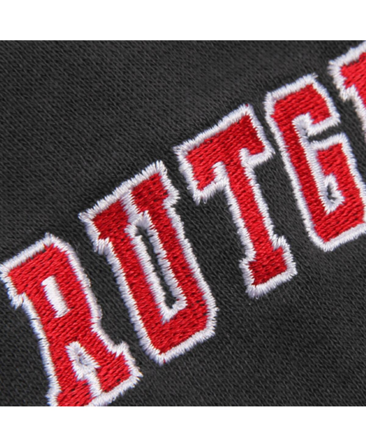 Big BoysRutgers Scarlet Knights Big Logo Pullover Hoodie - Charcoal