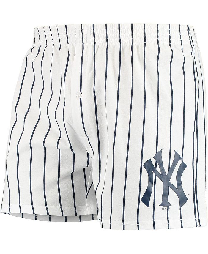 Concepts Sport Men's White New York Yankees Vigor Boxer Shorts - Macy's