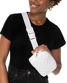 Quilted Adjustable Fanny Pack, Created for Macy's