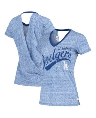 Touch Women's Royal Los Angeles Dodgers Hail Mary V-Neck Back Wrap T-shirt  - Macy's