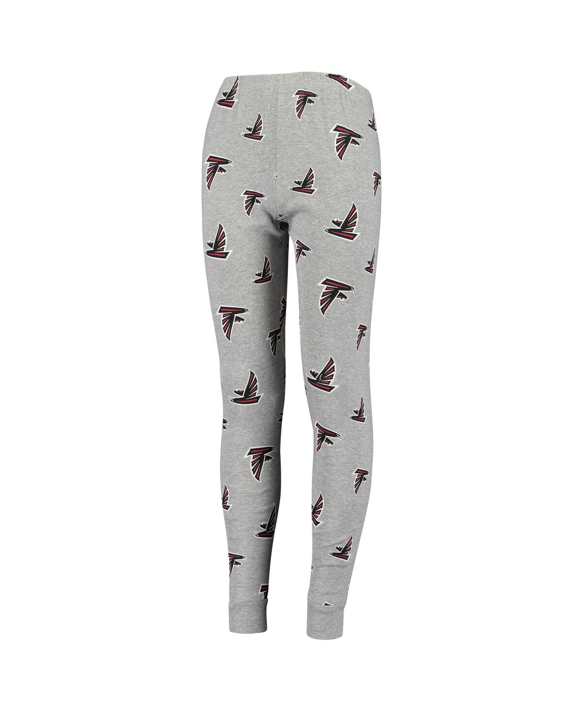 Big BoysAtlanta Falcons Long Sleeve T-shirt and Pants Sleep Set - Gray