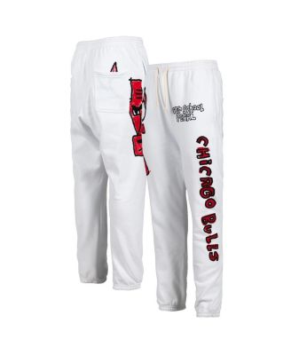 Men s White Chicago Bulls Sweatpants Macy s