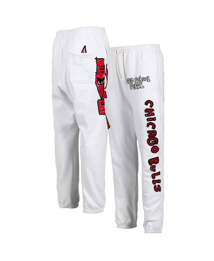 Men's Chicago Bulls After School Special White Sweatpants