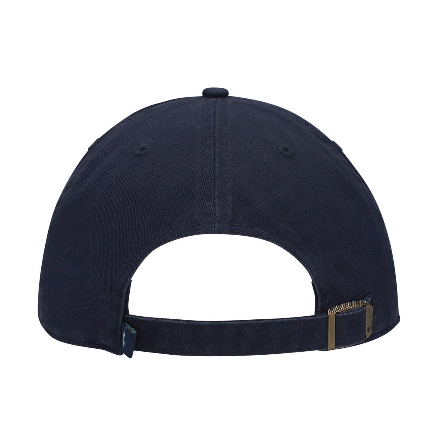 Мужская кепка '47 Brand Deep Sea Blue Seattle Kraken Clean Up Adjustable Hat — фото 3