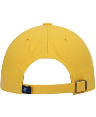 Men's Gold Memphis Grizzlies Team Clean Up Adjustable Hat