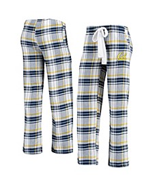 Women's Navy, Gold Cal Bears Accolade Flannel Pants