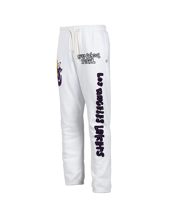 After School Special Men's White Los Angeles Lakers Sweatpants - Macy's