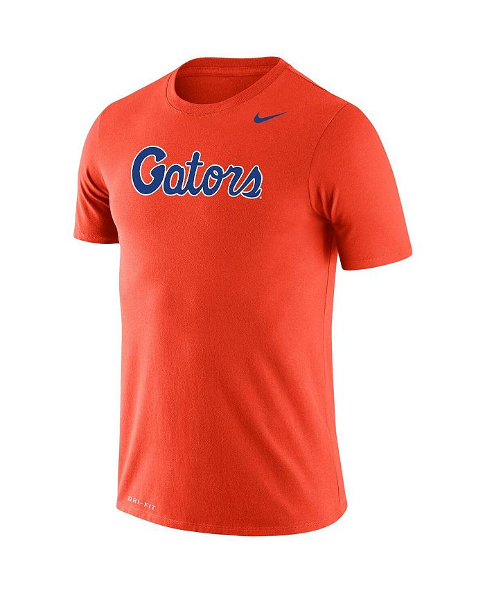Nike Men's Orange Florida Gators School Logo Legend Performance T-shirt ...