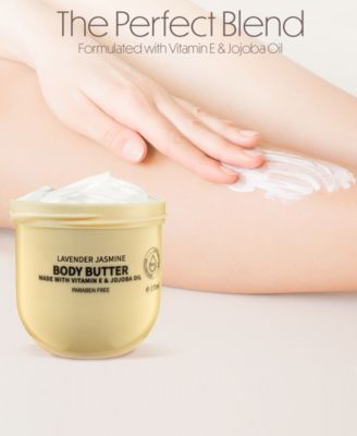 Lavender Scented Whipped Body Butter, Bath and Body Care Cream, 170ml