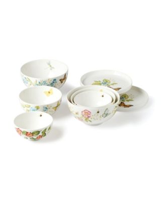 Lenox Butterfly Meadow Luna Nesting 8-Piece Dinnerware Set