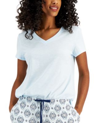 Photo 1 of SIZE XL Charter Club Everyday Cotton V-Neck Pajama T-Shirt
