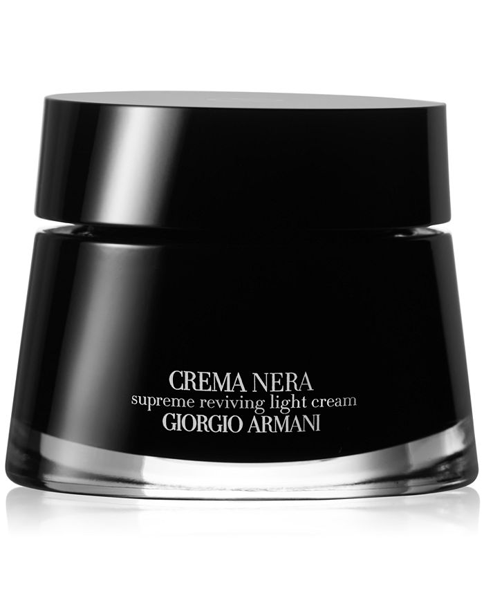 Giorgio Armani Crema Nera Supreme Reviving Light Cream,  oz. & Reviews  - Skin Care - Beauty - Macy's