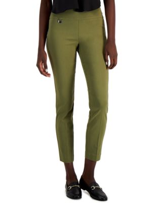 Alfani Petite Tummy-Control Pull-On Skinny Pants, Petite Petite