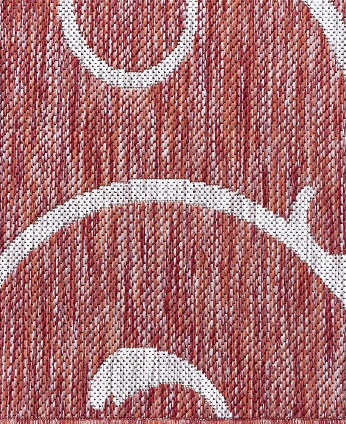 Bayshore Home Outdoor Pashio Botanical Iii Curl 10' Area Rug