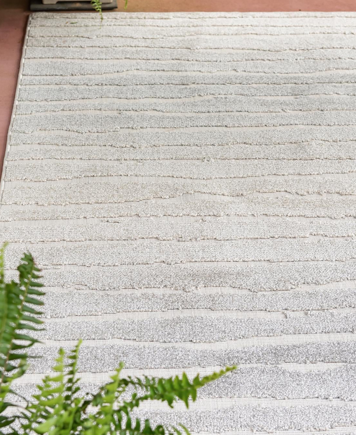 Sabrina Soto Outdoor Ola Runner Area Rug - beige