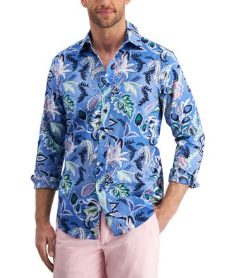 macys mens floral shirt