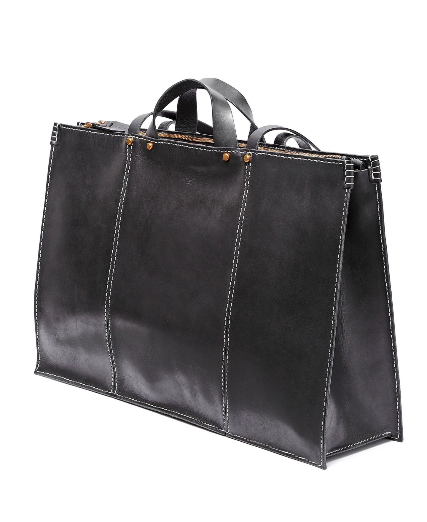 Женская сумка OLD TREND Sandstorm Extra-Large Leather, цвет: Чёрный — фото 10