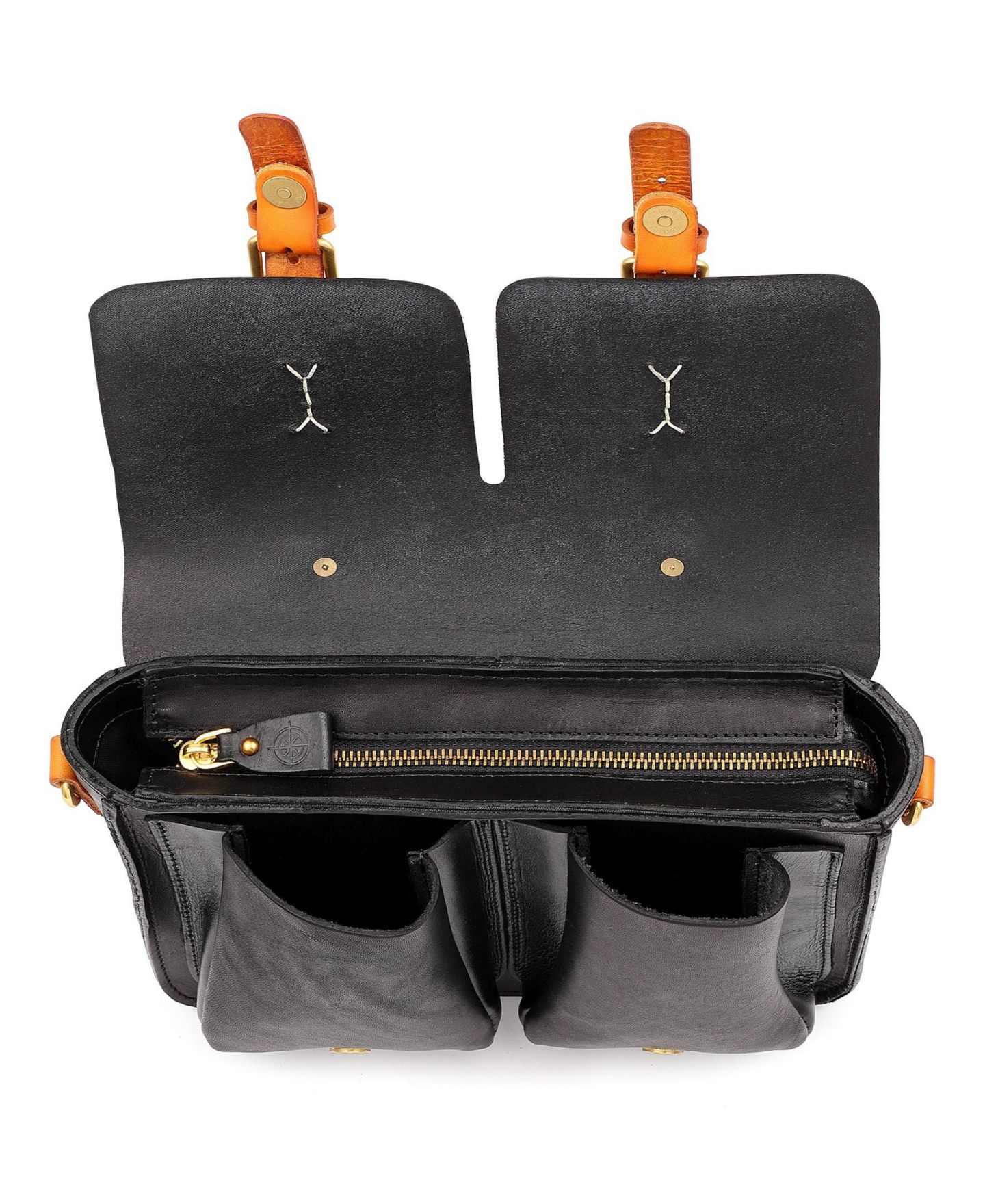 Женская сумка OLD TREND Genuine Leather Speedwell Satchel, цвет: Чёрный — фото 6