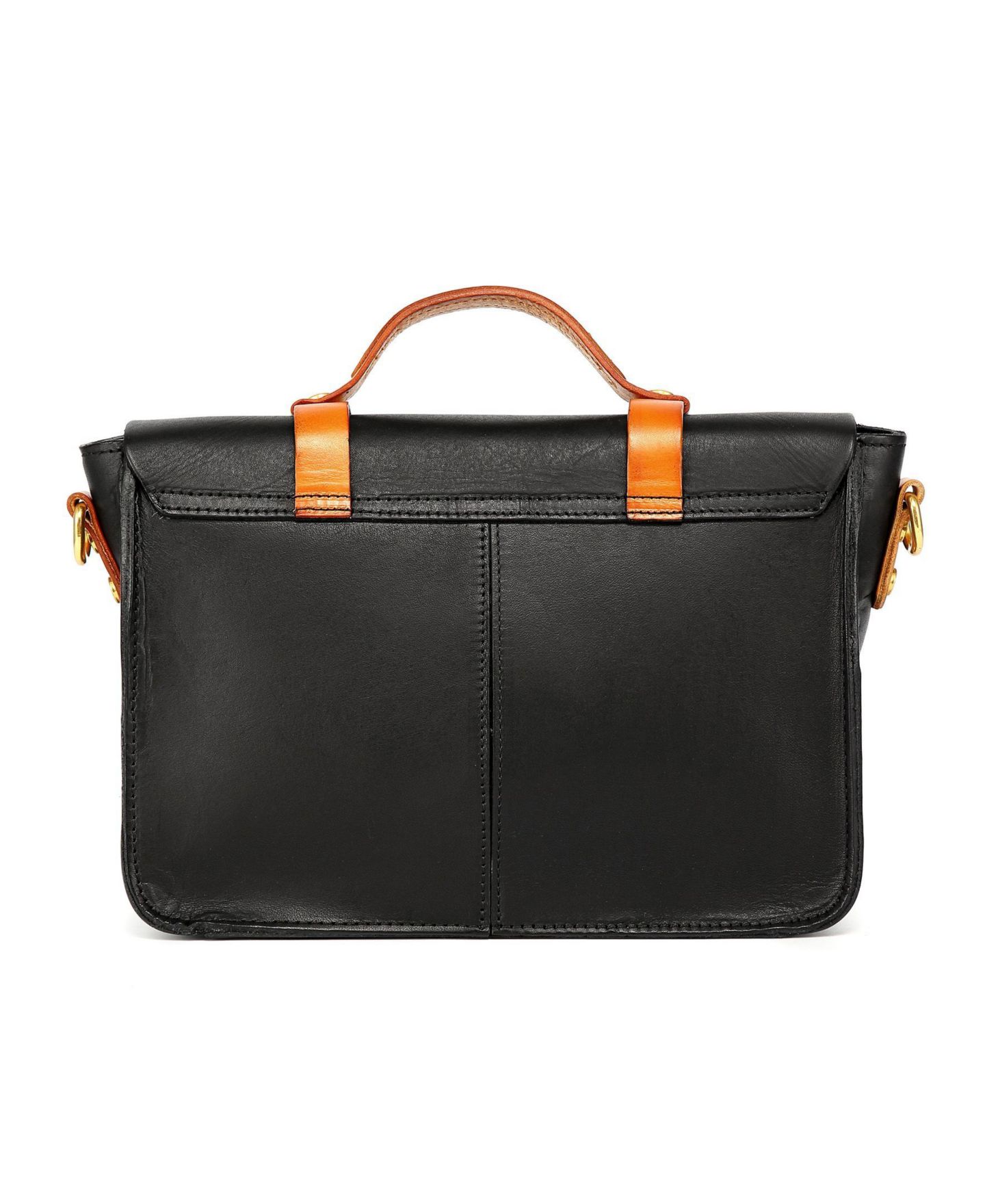Женская сумка OLD TREND Genuine Leather Speedwell Satchel, цвет: Чёрный — фото 10