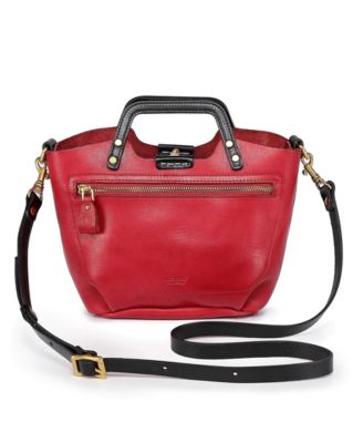Women's Genuine Leather Sprout Land Mini Tote Bag