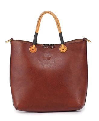 Women's Genuine Leather Outwest Mini Tote Bag