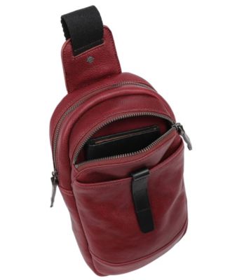 Women's Genuine Leather Sun-Wing Sling Bag