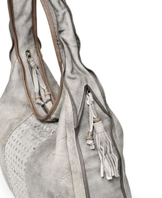 Women's Genuine Leather Dorado Expandable Hobo Bag