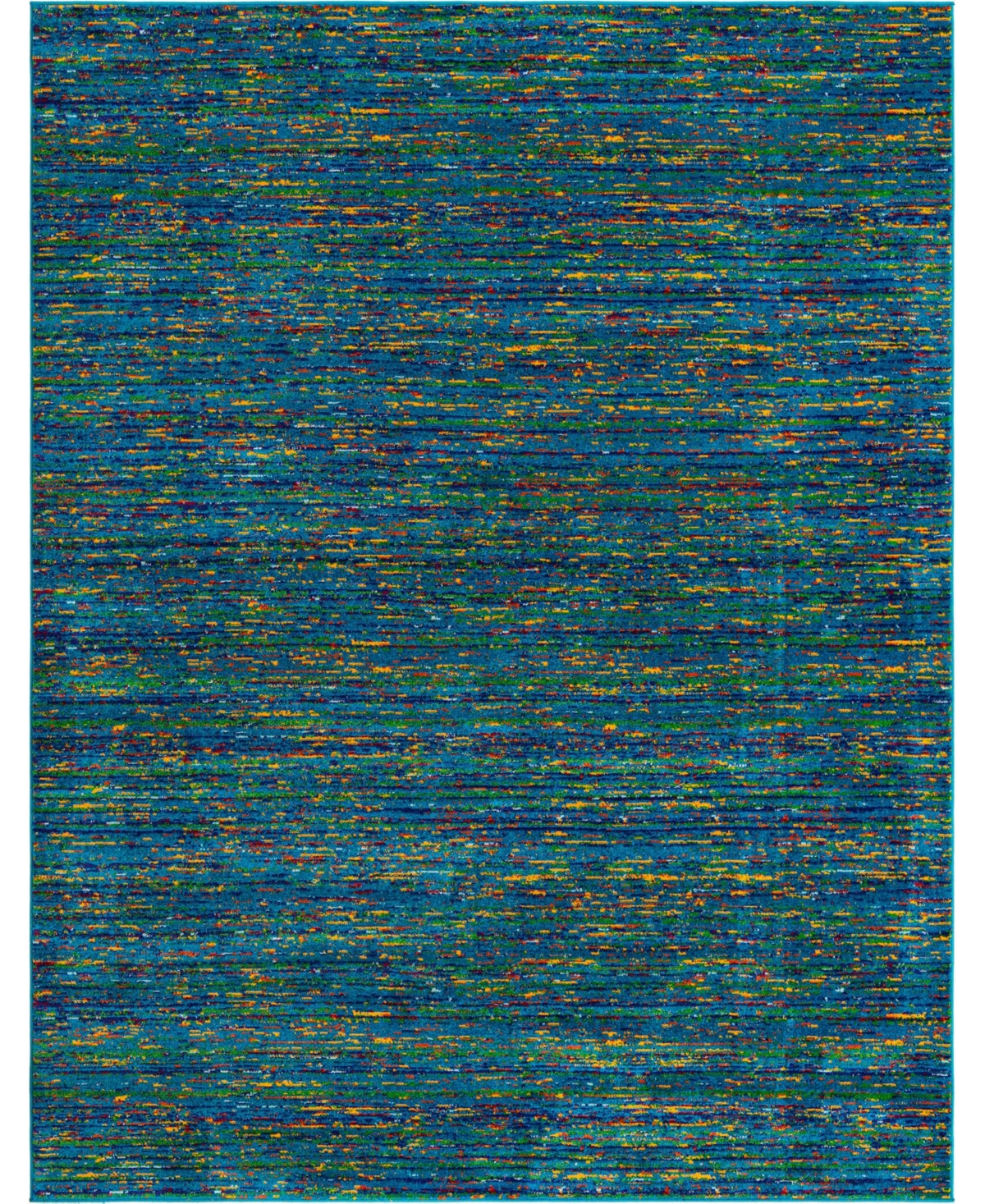 Bayshore Home Gozo Mento 7'10in x 10' Area Rug - Blue