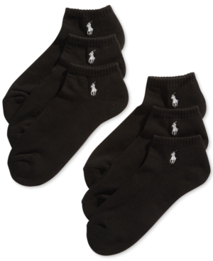 image of Polo Ralph Lauren Classic Sports Socks 6-Pack