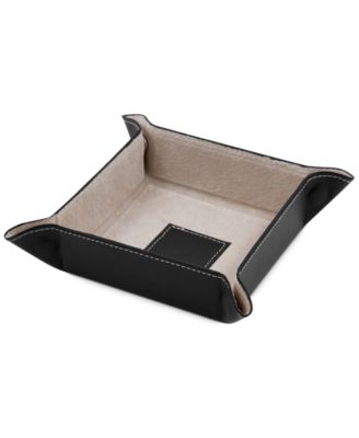Bey-Berk - Snap Leather Valet Tray