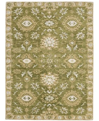Amer Rugs - Romania Newburg 5' x 8' Area Rug Olive