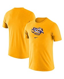 Men's Gold LSU Tigers Essential Logo T-shirt