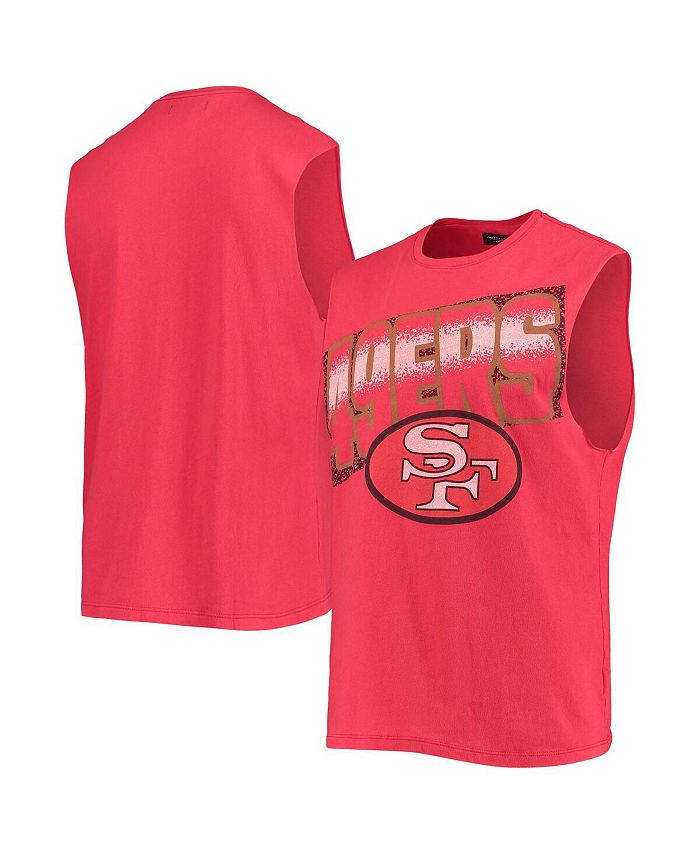 Junk Food Men's Scarlet San Francisco 49ers Muscle Tank Top - Macy's