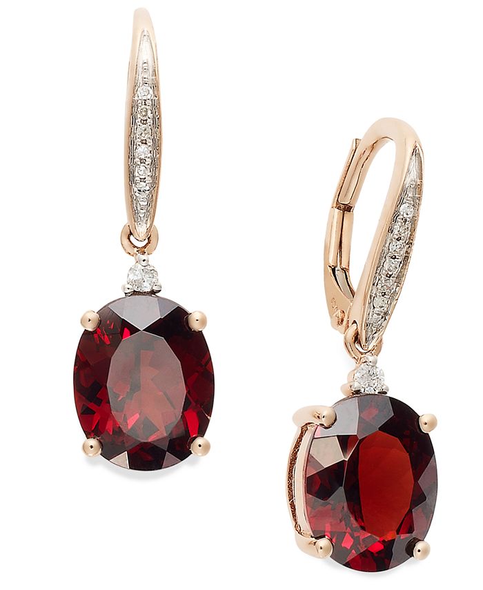 Macy's deals garnet jewelry