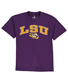 Youth Boys Purple LSU Tigers Campus T-shirt