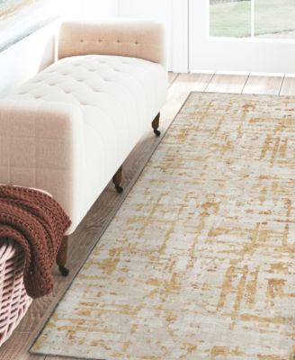Brisbane Washable BR5 2'3" x 7'6" Runner Area Rug