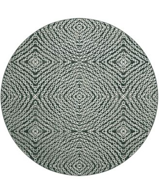 Brisbane Washable BR3 8' x 8' Round Area Rug