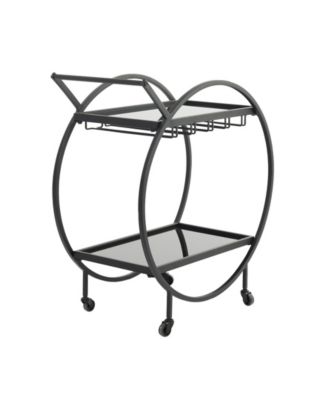 Metal Contemporary Bar Cart