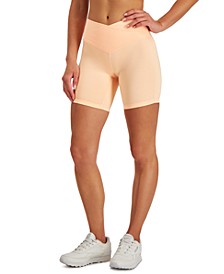 On Repeat Crossband Bike Shorts, Created for Macy's