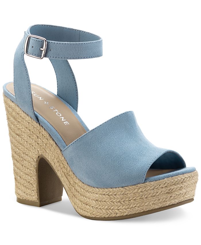Sun + Stone Fey Espadrille Dress Sandals, Created for Macy's & Reviews ...